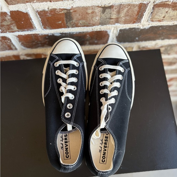Converse All Star Chuck Taylor 70s Low Top Black Sneakers Size 10 NIB - Picture 8 of 12